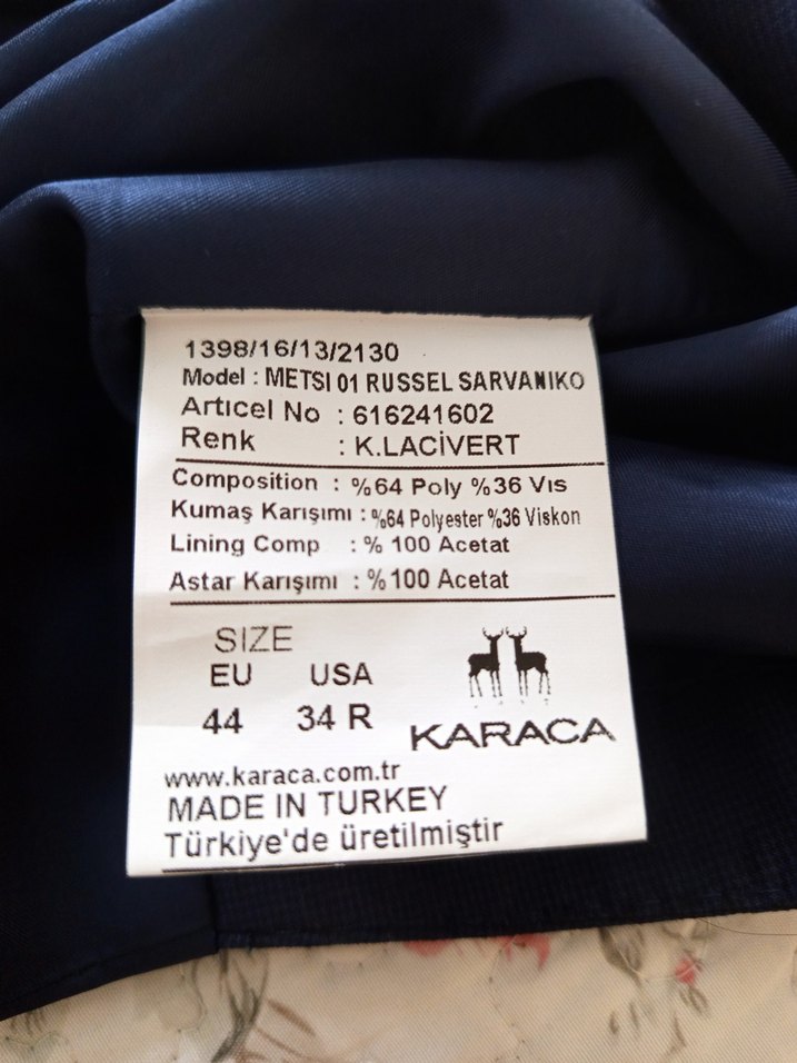 Karaca  Erkek Blazer Ceket - Görsel 5