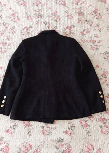 MUDO COLLECTİON Siyah Kadın Blazer Ceket - Görsel 3