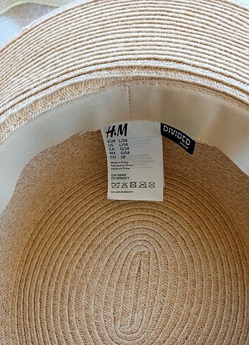 Beden H&M hasır şapka