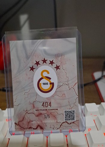 Barış Alper Yılmaz İmzalı Galatasaray Kartı - Görsel 2