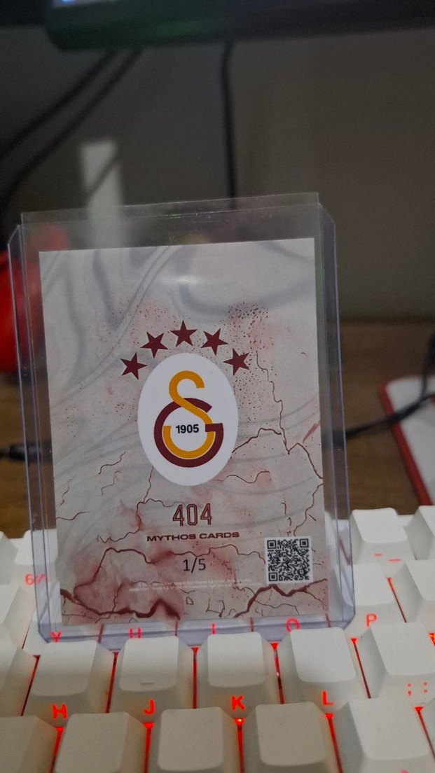 Barış Alper Yılmaz İmzalı Galatasaray Kartı - Görsel 2