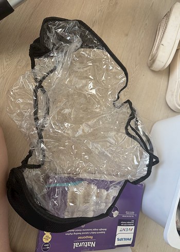 Diğer mordesign Bebek Puset Yağmurluğu, Lastikli, Gri