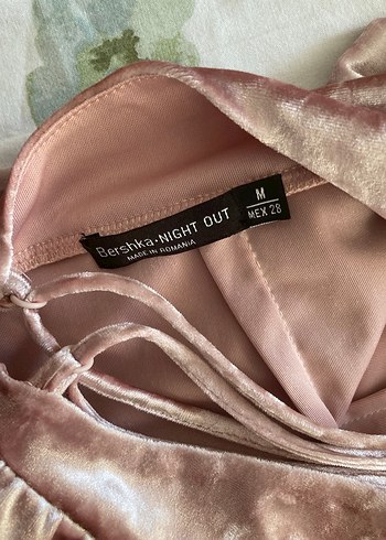 Bershka kadife mini tulum - Görsel 5