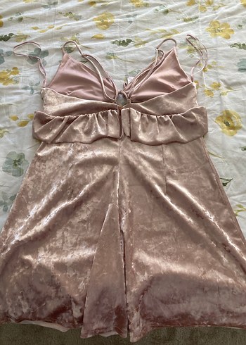 Bershka kadife mini tulum - Görsel 3