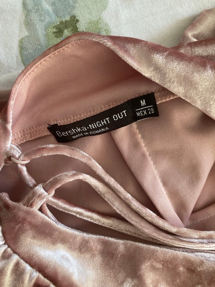 Bershka kadife mini tulum - Görsel 5