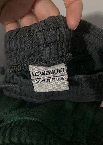 LC Waikiki Gri Erkek Cocuk Kapusonlu Sweatpant Lc Waikiki