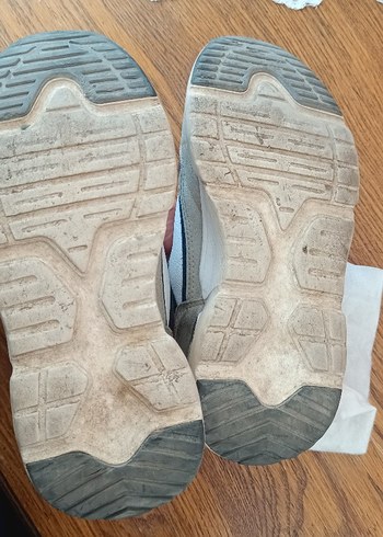 Erkek Çocuk Beyaz Gri Spor Ayakkabı us polo - Görsel 4