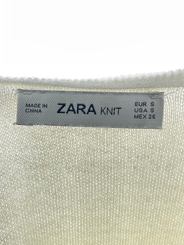 s Beden beyaz Renk Zara Kazak / Triko %70 İndirimli.