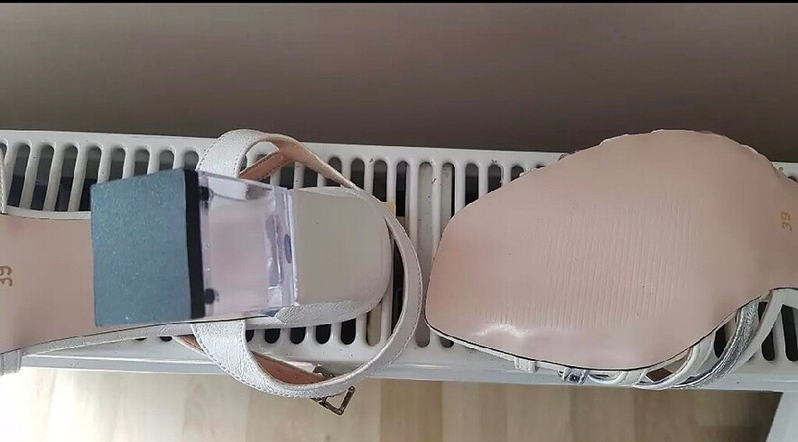 39 Beden beyaz Renk Topuklu ayakkabı