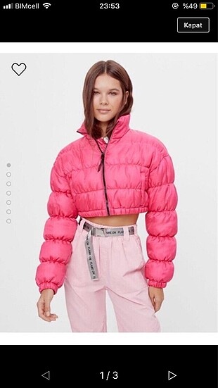 Bershka Crop Mont