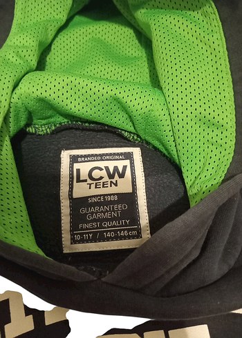 LCWaikiki Lacivert 10 11 yaş Erkek Çocuk kapşonlu  Sweatshirt - Görsel 7