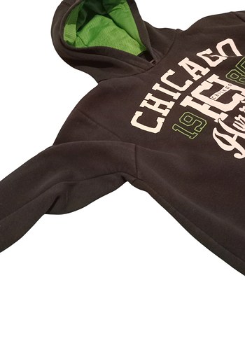 LCWaikiki Lacivert 10 11 yaş Erkek Çocuk kapşonlu  Sweatshirt - Görsel 5