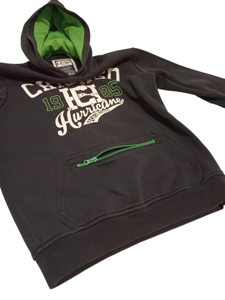 LCWaikiki Lacivert 10 11 yaş Erkek Çocuk kapşonlu  Sweatshirt - Görsel 2