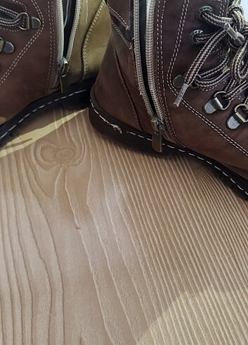 Kinetix marka 37 numara kahverengi erkek çocuk süet ayakkabı bot - Görsel 8