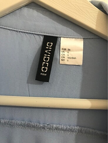 H&M H&M mavi kadın gömlek