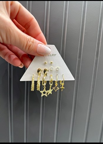 Kadın Küpe Seti çeşitleri çeliksevgililer günü için - Görsel 3