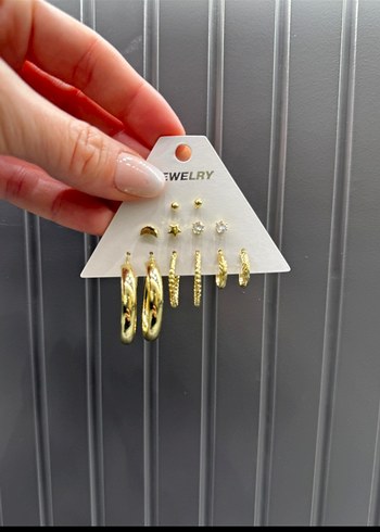 Kadın Küpe Seti çeşitleri çeliksevgililer günü için - Görsel 4