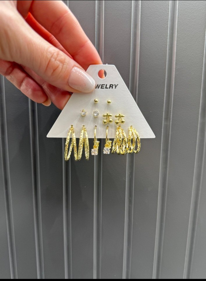 Kadın Küpe Seti çeşitleri çeliksevgililer günü için - Görsel 2