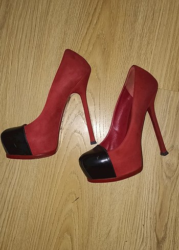 Yves Saint Laurent Yves Saint Laurent platform topuk ayakkabi