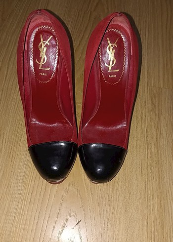 36 Beden Yves Saint Laurent platform topuk ayakkabi