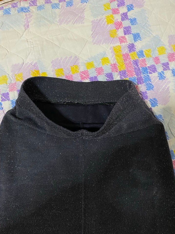 yırtmaclı simli midi etek - Görsel 3