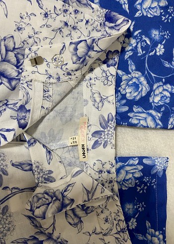 cicek desenli pantolon - Görsel 3