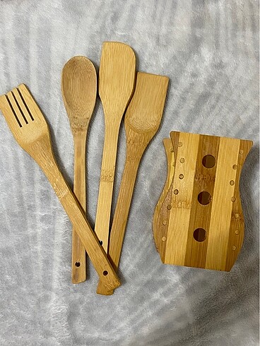 Diğer ahşap kaşıklık set