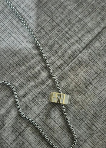 Diesel Gri Erkek Kolye - Görsel 3