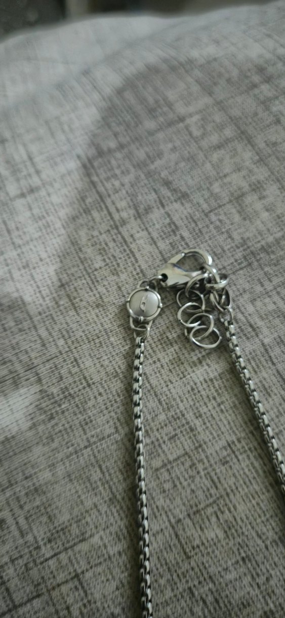 Diesel Gri Erkek Kolye - Görsel 2