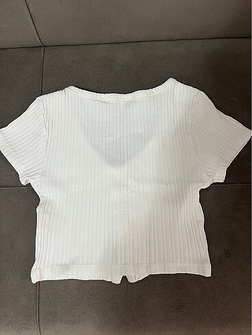 Koton Düğmeli crop