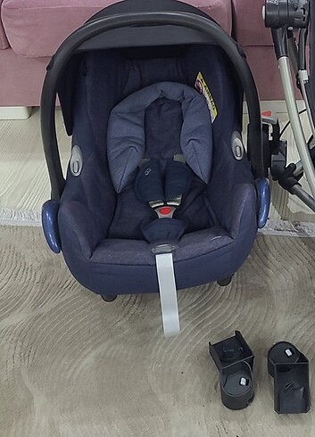 Maxi cosi cabrio fix quinny zapp2 aparatlariyla