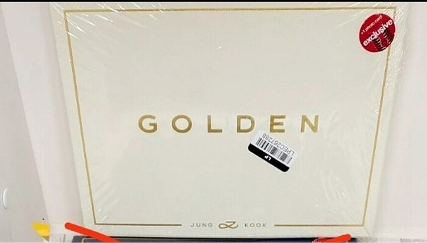 Bts Jungkook Golden Beyaz Target Edition Albüm