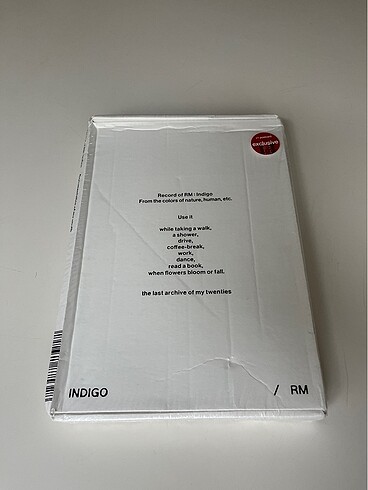Bts RM Indigo Target Edition Albüm