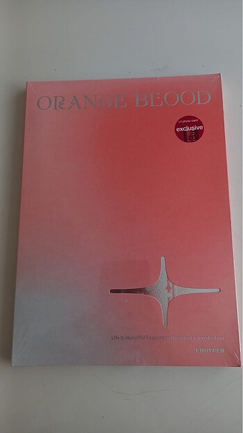 Enhypen Orange Blood Target Edition Albüm