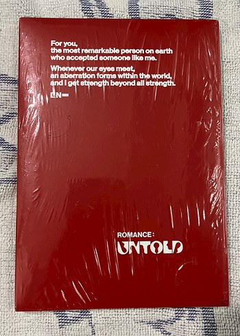 Enhypen Romance Untold Engene version
