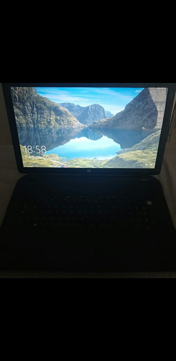 Siyah HP Laptop - Görsel 5