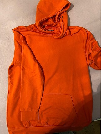 Bershka bersha turuncu sweatshirt