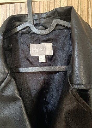 xl Beden siyah Renk Deri ceket 