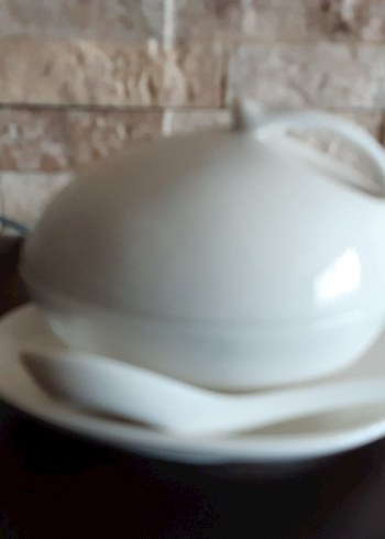 Kaşıklı Porselen Kahvaltılık-Sosluk - Görsel 3