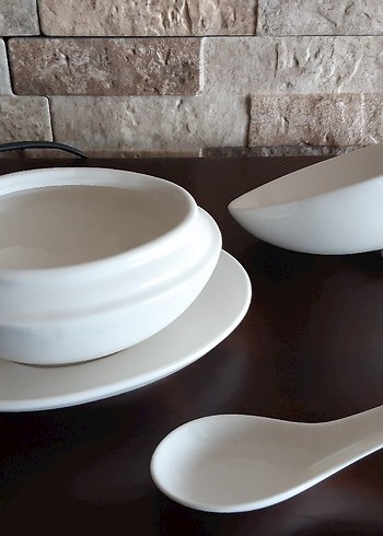 Kaşıklı Porselen Kahvaltılık-Sosluk - Görsel 7