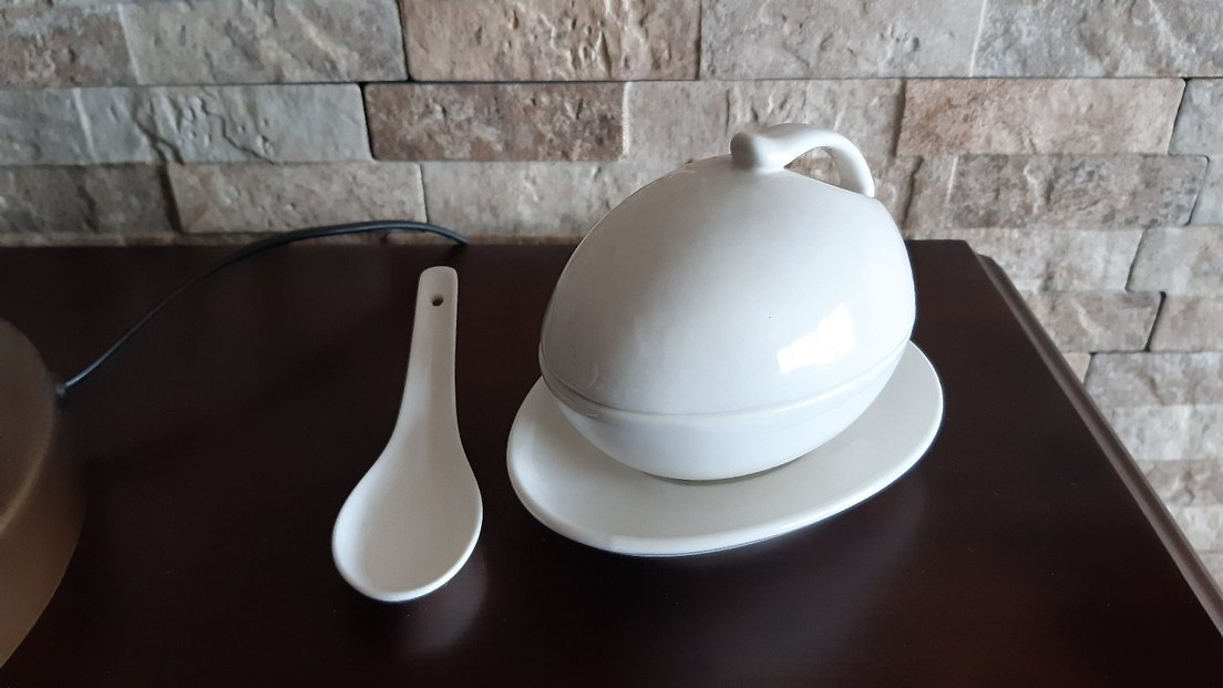 Kaşıklı Porselen Kahvaltılık-Sosluk - Görsel 5