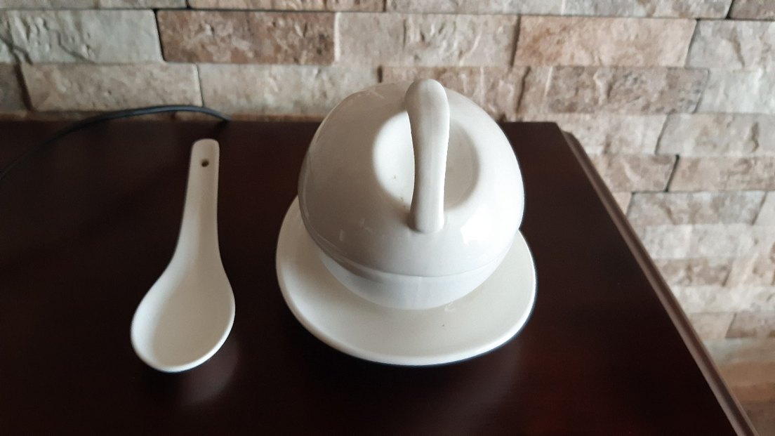 Kaşıklı Porselen Kahvaltılık-Sosluk - Görsel 4