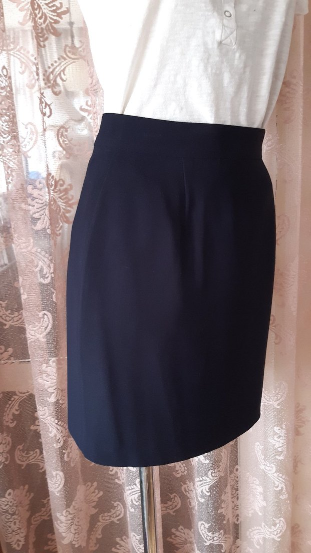Sıfır Lacivert Kısa Etek - Görsel 4