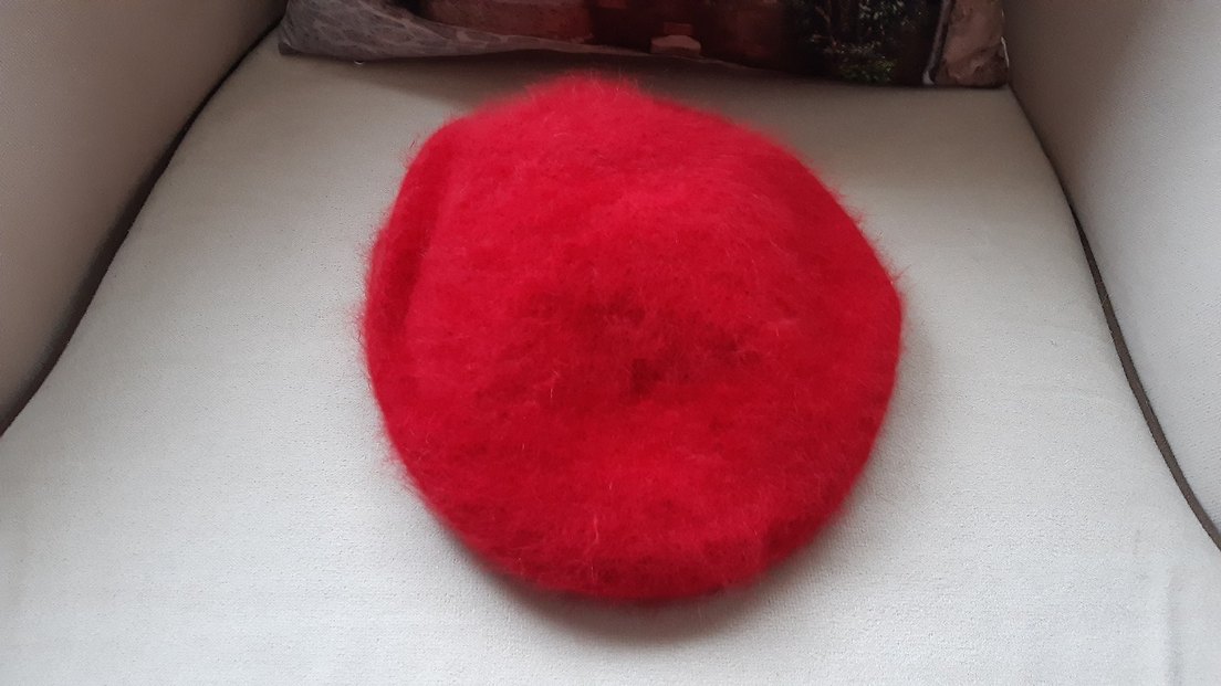 Angora-tiftik kasket şapka - Görsel 5