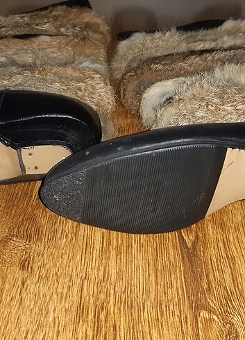 Giyilmemis hakiki deri çizme - Görsel 6