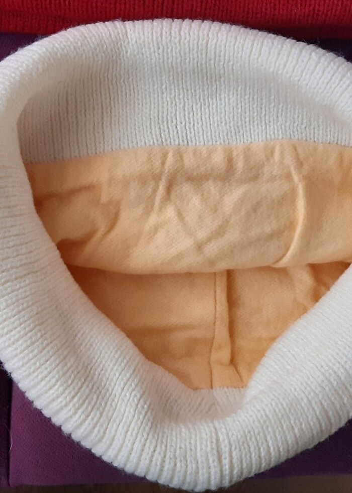 Etiketli 4 renk astarlı bere-adet fiyatı - Görsel 3