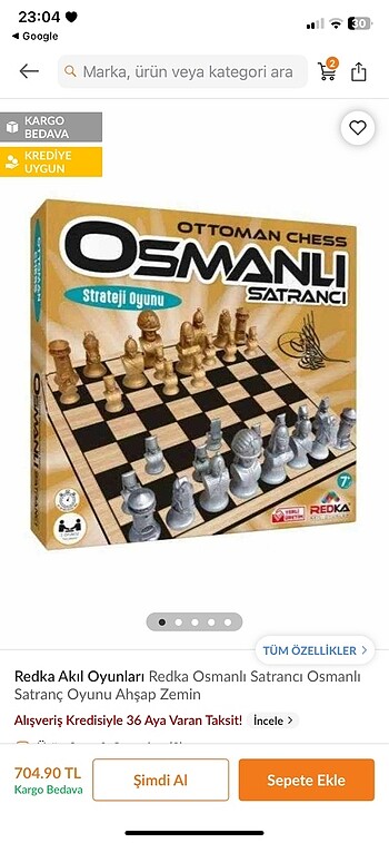 Osmanli satranç takimi