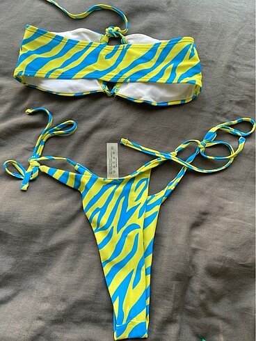 xs Beden mavi Renk SHEIN bikini takimi