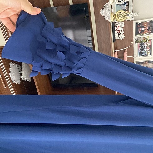 diğer Beden mavi Renk AZ kullanılmış yeni gibi tesettür elbise