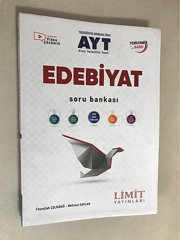 Limit yayınları ayt edebiyat soru bankası